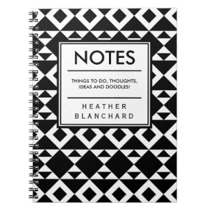 Carnet Triangles Tribaux