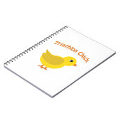 Carnet Triathlon Chick (Côté gauche)