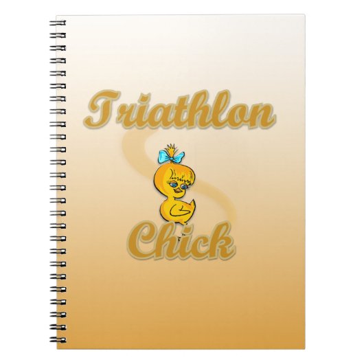 Carnet Triathlon Chick (Devant)