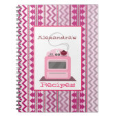 Carnet tribal et rétro de recette de fourneau (Devant)