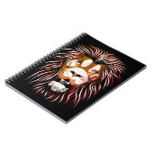 Carnet Tribal Lion (Côté gauche)
