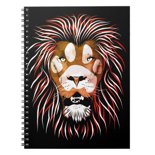 Carnet Tribal Lion (Devant)