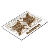 Carnet Tribal-Manta-Ray (Côté gauche)