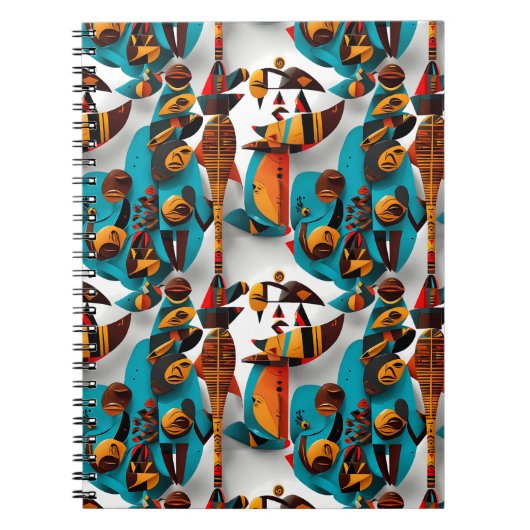 Carnet Tribus d'âmes ethniques : Voyages éthérés (Devant)