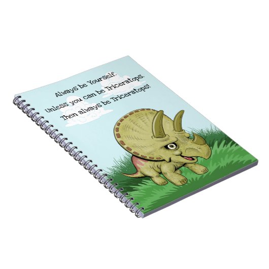 Carnet Triceratops (Côté Droit)