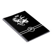 Carnet Tricératops White Mister Pro (Côté Droit)