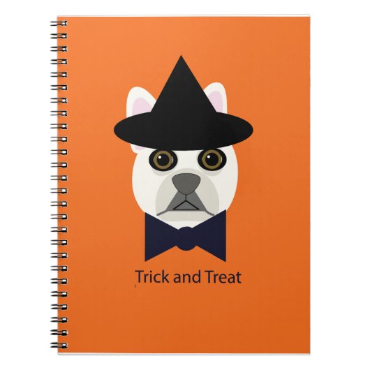 Carnet Trick and Treat Chien (Devant)