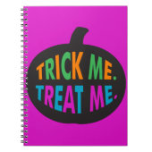 Carnet Trick Me Traite, Halloween Multi-Couleur (Devant)