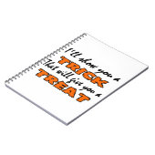 Carnet Trick or Treat   (Côté gauche)