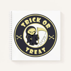 Carnet Trick ou traiter Halloween griffeur caractère