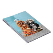 Carnet Tricolor et Ruby Cuisine Chef Cavalier (Côté Droit)