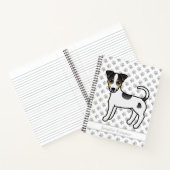 Carnet Tricolor Smooth Coat Parson Russell Terrier & Nom (Intérieur)