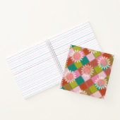 Carnet tricoter Daisy vert rose (Intérieur)