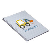 Carnet trié de camion de construction d'excavatric (Côté Droit)