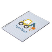 Carnet trié de camion de construction d'excavatric (Côté gauche)