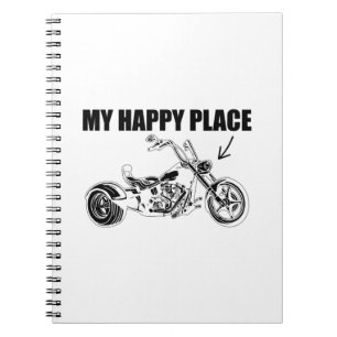 Carnet Trike Trike Trikes Cadeau à trois roues