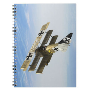 Carnet triplan du Fokker Dr1