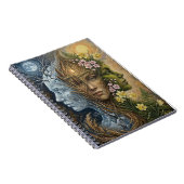Carnet Triple Goddess Winter to Spring Imbolc Fantasy Art (Côté Droit)