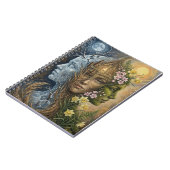 Carnet Triple Goddess Winter to Spring Imbolc Fantasy Art (Côté gauche)