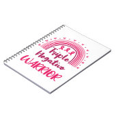 Carnet Triple guerrier négatif cancer du sein Arc-en-ciel (Côté gauche)