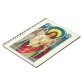 Carnet Triptyque de l'ange au ruban rose (Côté gauche)