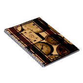 Carnet Triptyque de vieille montre (Côté Droit)