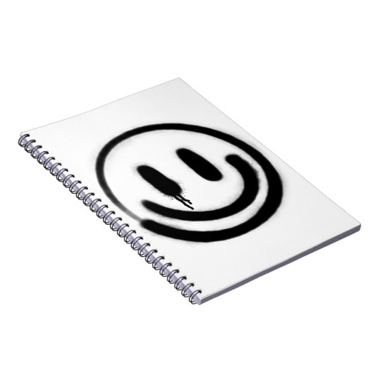 Carnet triste émoticône sourire (Côté Droit)