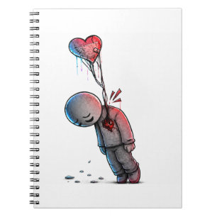 Carnet Tristesse dans le silence – Art émotionnel