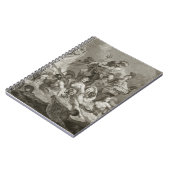 Carnet Triumph de Britannia, c.1765 (gravure) (Côté gauche)