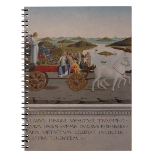 Carnet Triumph de Federigo DA Montefeltro, duc d'Urbino (Devant)
