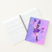 Carnet Trixie Cute Ballerina Dream Clouds (Intérieur)