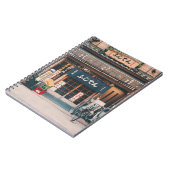 CARNET TROIS BICYCLETTES PARKÉES DEVANT L'ÉDIFICE (Côté gauche)