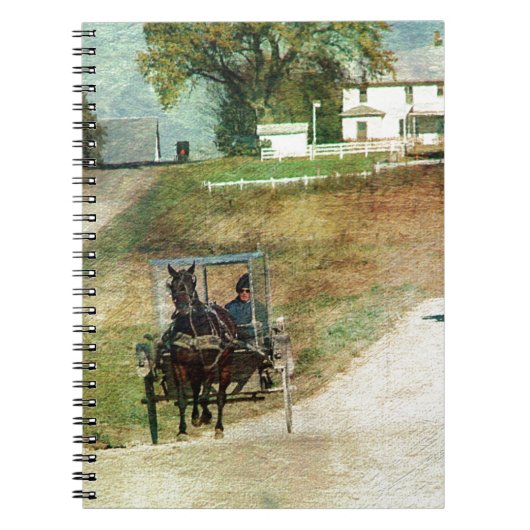 Carnet Trois boguets amish (Devant)