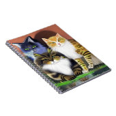 Carnet Trois chats avec une attitude (Côté Droit)