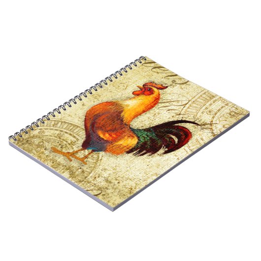 Carnet Trois coqs (Côté gauche)