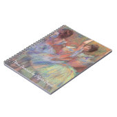Carnet Trois danseurs d'Edgar Degas, Ballet Art Vintage (Côté gauche)