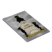 Carnet Trois diablotins Joyeux Halloween (Côté Droit)
