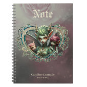 Carnet Trois fées les compagnons du coeur magique (Devant)