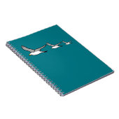 Carnet Trois oiseaux volant haut (Côté Droit)