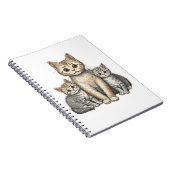 Carnet Trois Petits Chatons (Côté Droit)