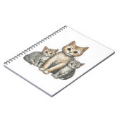 Carnet Trois Petits Chatons (Côté gauche)