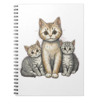 Carnet Trois Petits Chatons