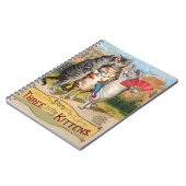 Carnet Trois Petits Chatons Illustration de Mère l'Oie (Côté gauche)