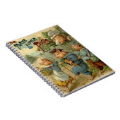 Carnet Trois Petits Cochons Conte de Fées Vintage (Côté Droit)