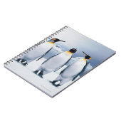 Carnet Trois pingouins royaux (Côté gauche)