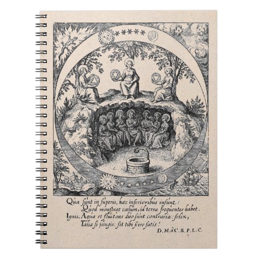 Carnet Trois soeurs de l'alchimie (Devant)