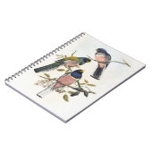 Carnet Trois Trogons Vibrants Posés sur une Branche Art d (Côté gauche)