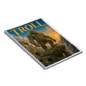 Carnet Troll, Monstre de Fantasy Gothique (Côté Droit)