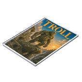 Carnet Troll, Monstre de Fantasy Gothique (Côté gauche)