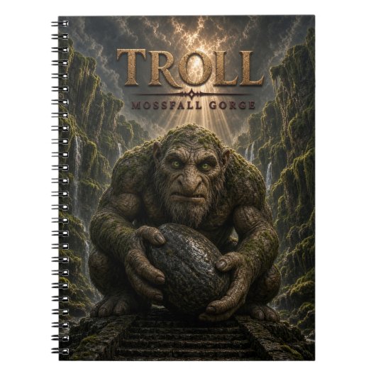 Carnet Troll Mossfall Gorge Dark Cinema (Devant)